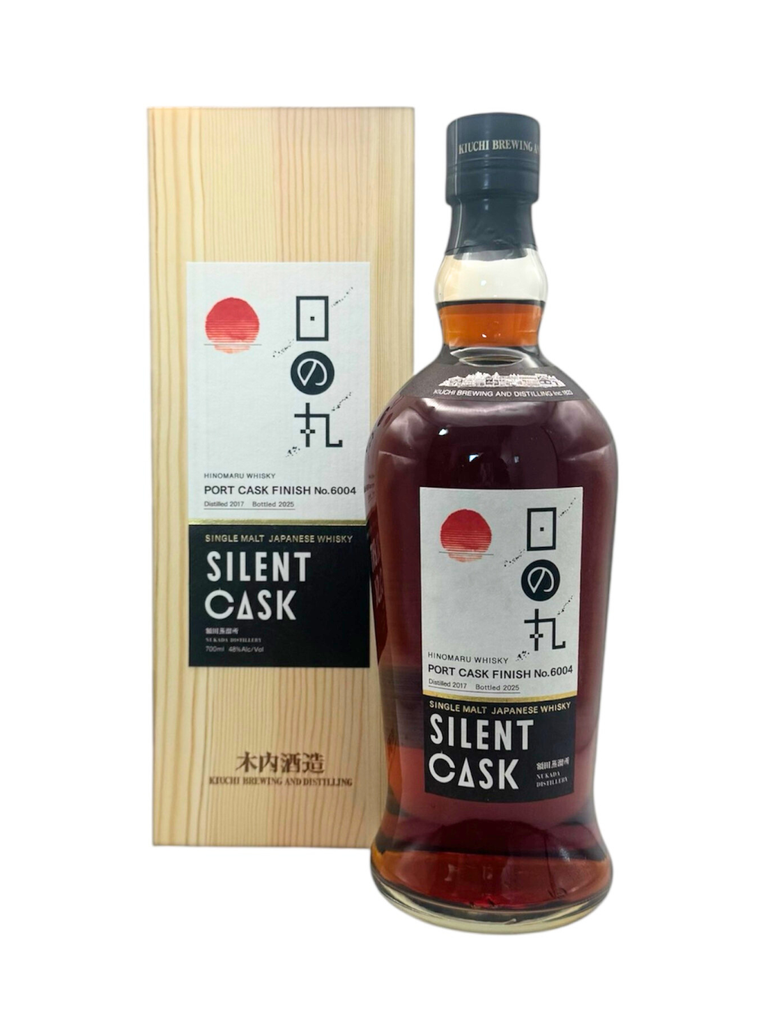 〔2026年1月発売〕日の丸ウイスキー サイレントカスク ポートカスクフィニッシュ 700ml 48%