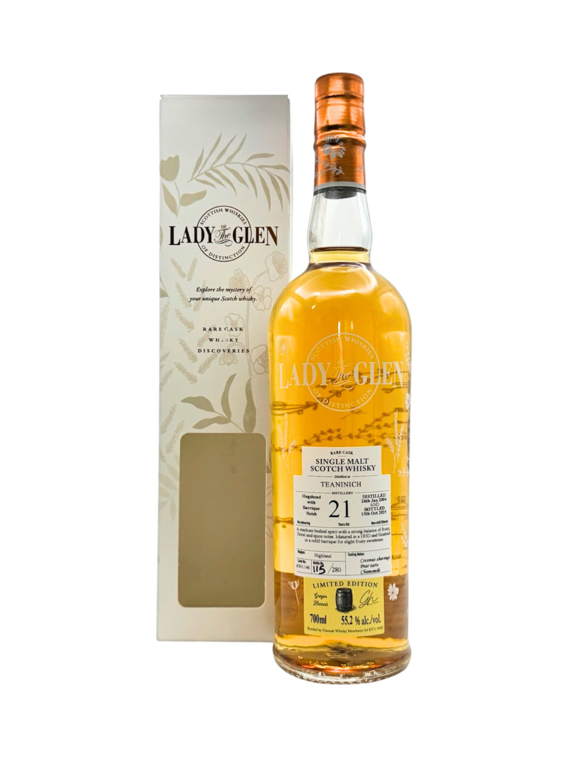 レディ オブ ザ グレン ティーニニック 21年 700ml 55.2%