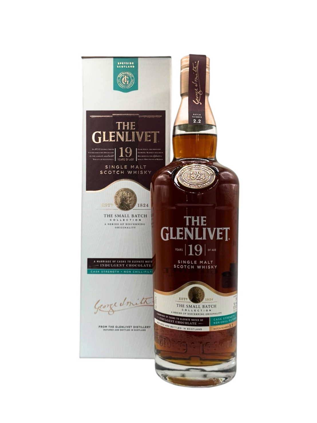 ザ グレンリベット スモールバッチ 19年 700ml 57%