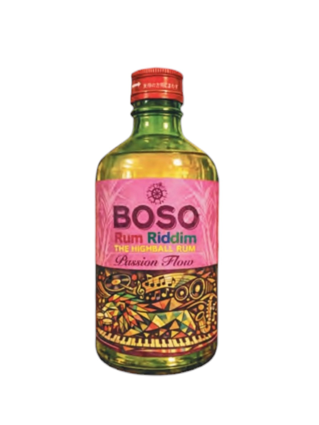 BOSO Rum Riddim Passion Flow 500ml 38%