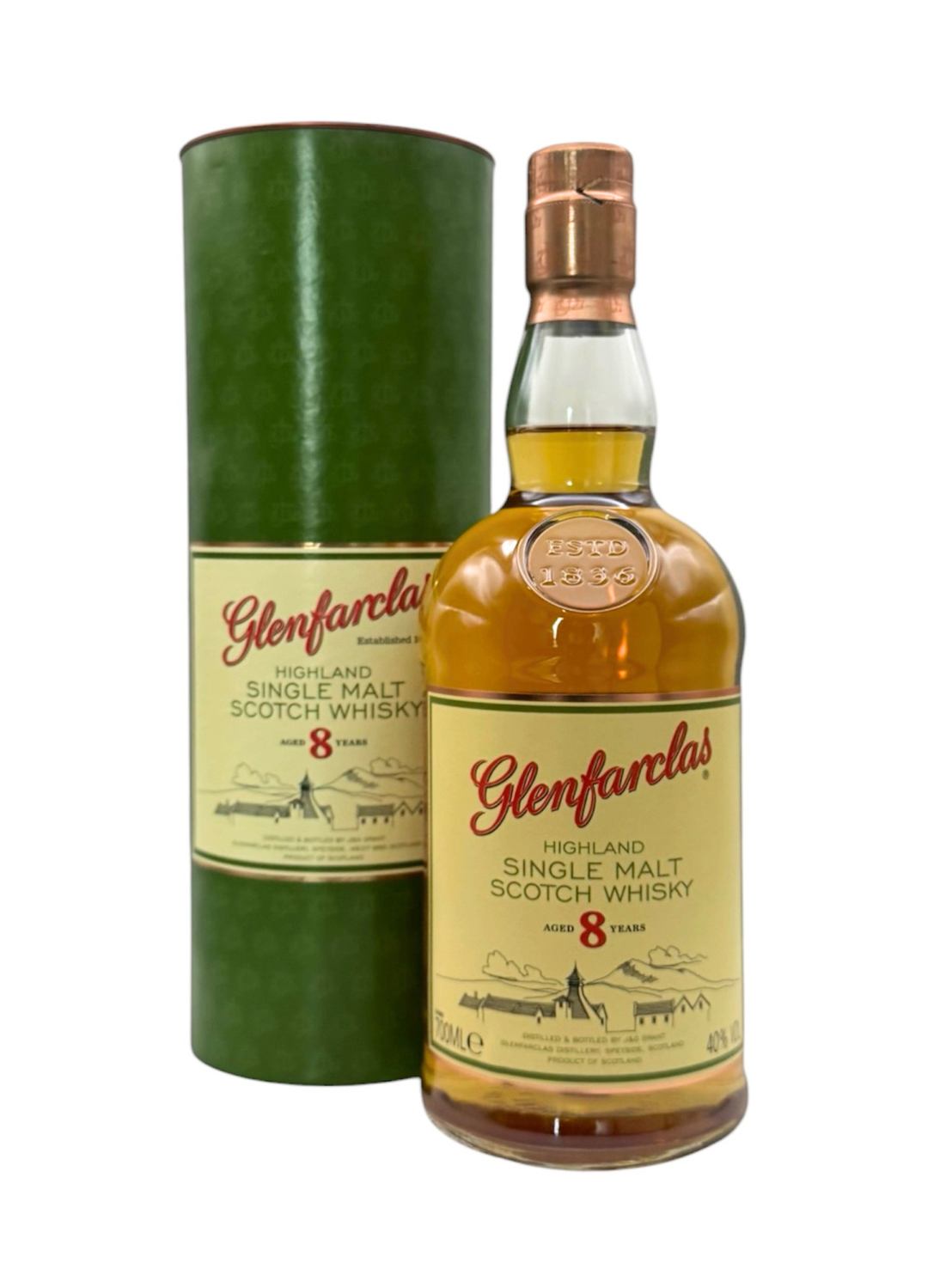 グレンファークラス 8年 700ml 40%