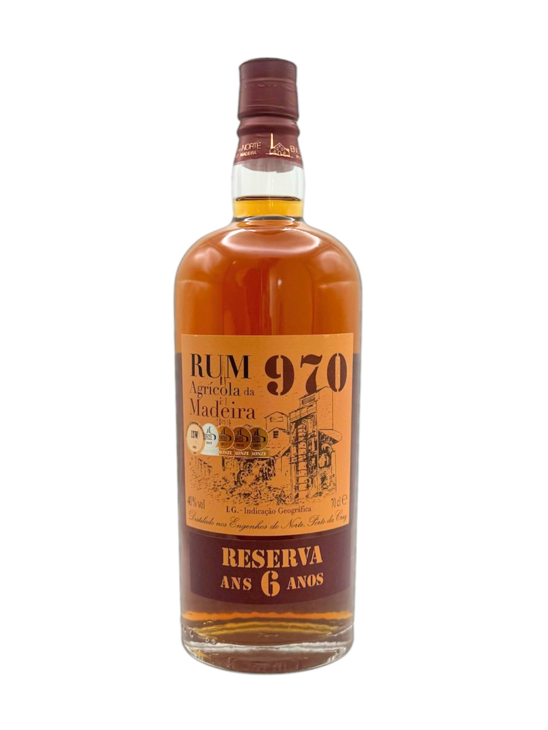 ラム 970 アグリコーラ・ダ・マデイラ レゼルヴァ 6年 700ml 40%