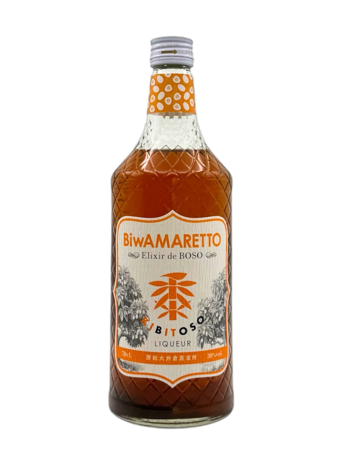 BiwAMARETTO KIBITOSO -Elixir de BOSO - 房総大井倉蒸溜所 700ml 30%