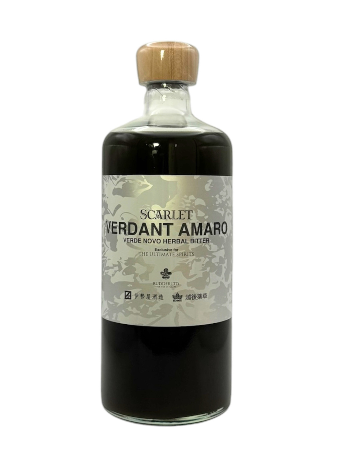 〔2026年8月発売〕伊勢屋酒造×越後薬草×RUDDER VERDANT Amaro Verde Novo Herbal Bitter 700ml 35%