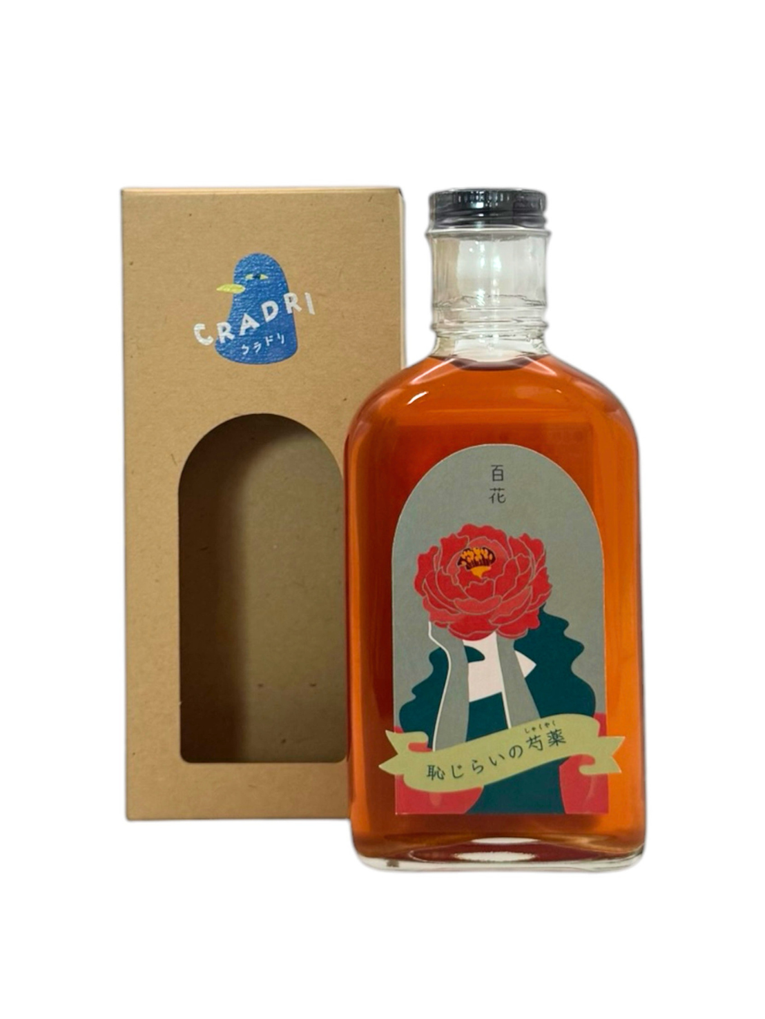空想シロップ 百ノ花 恥じらいの芍薬 200ml