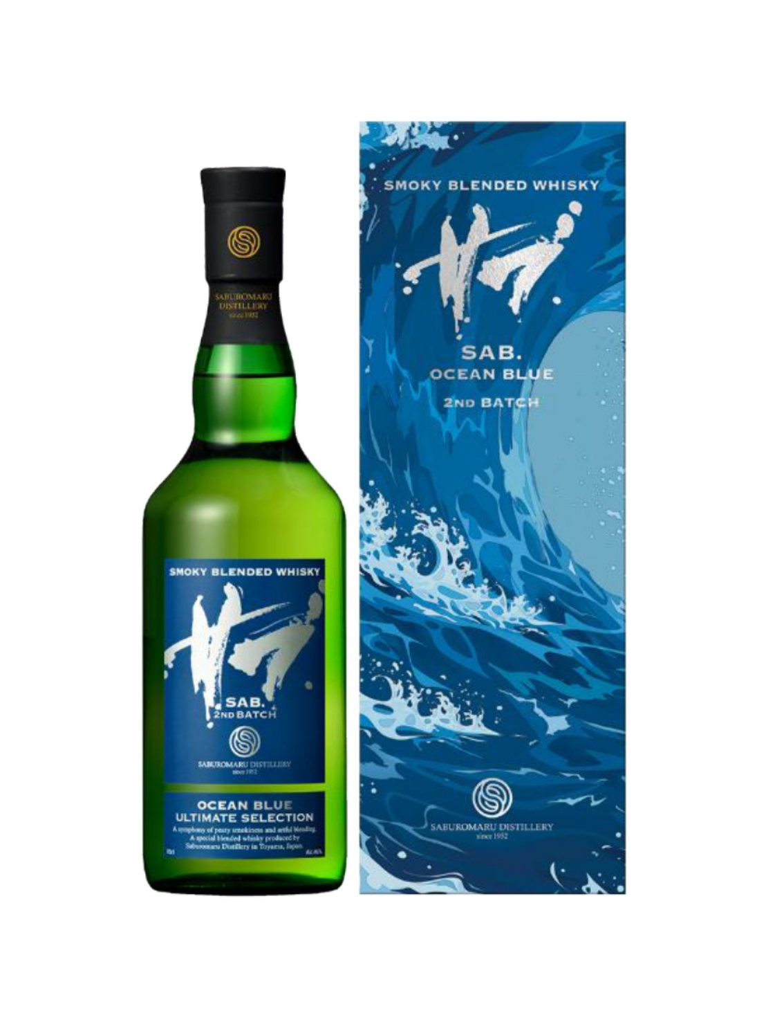 〔2026年9月中旬発送予定〕〔予約商品〕サブ オーシャン ブルー 2ND BATCH 三郎丸蒸留所 700ml 46%