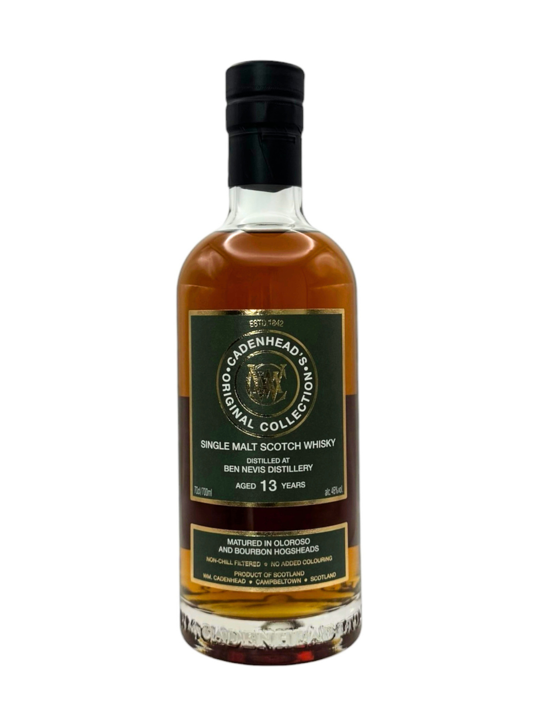 ケイデンヘッド ベン・ネヴィス 13年 700ml 46%