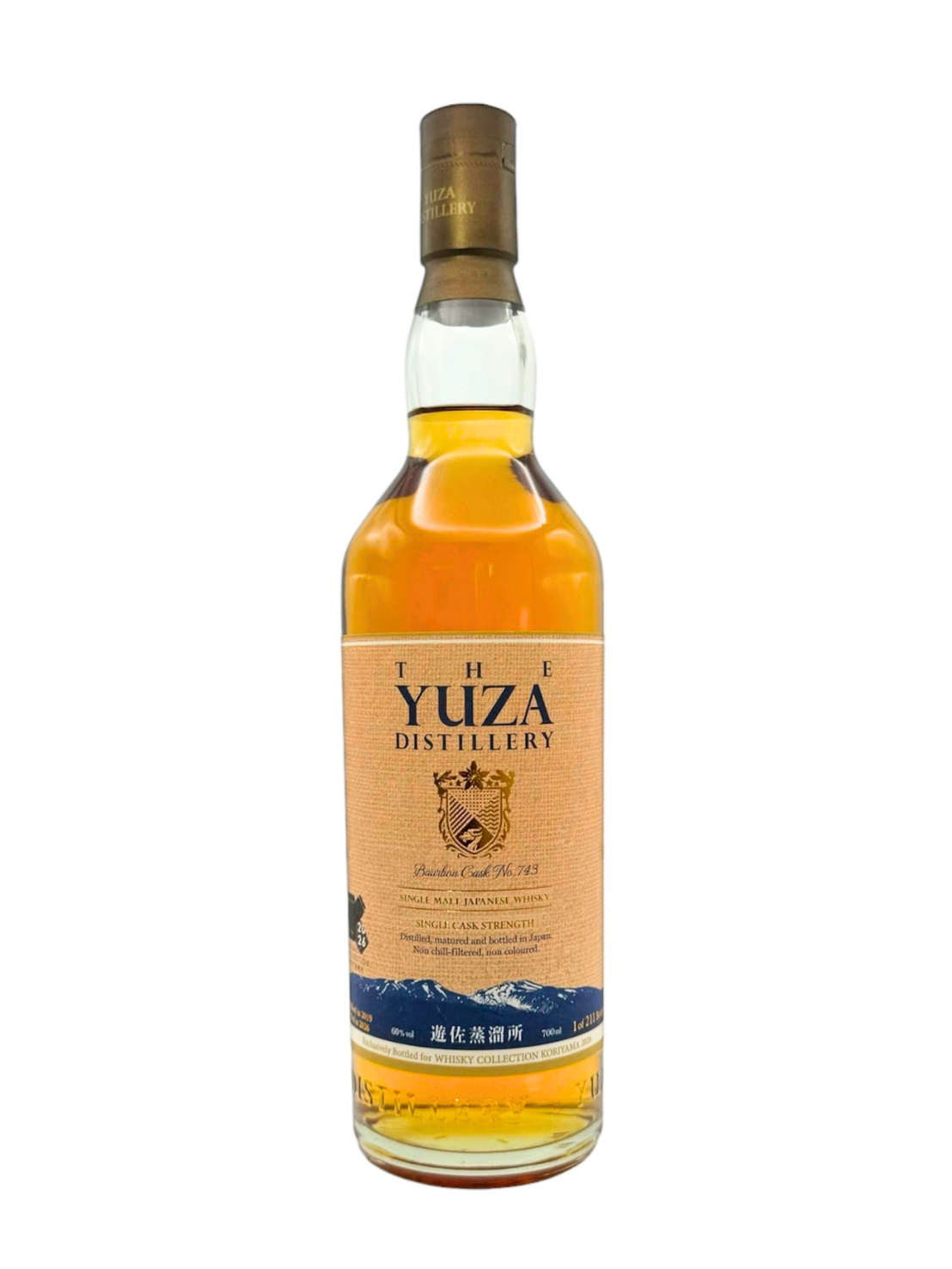 〔2026年9月発売〕遊佐 2019 6年 ウイスキーコレクション郡山2026 遊佐蒸溜所 700ml 60%
