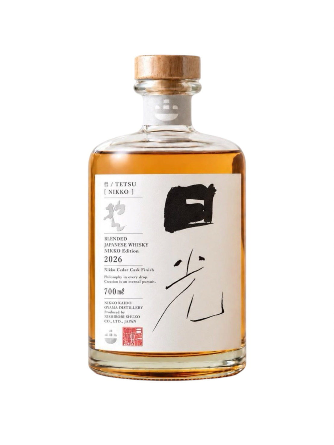 〔2026年11月下旬発送予定〕〔予約商品〕哲／TETSU 日光エディション 2026 日光街道小山蒸溜所 700ml 52%