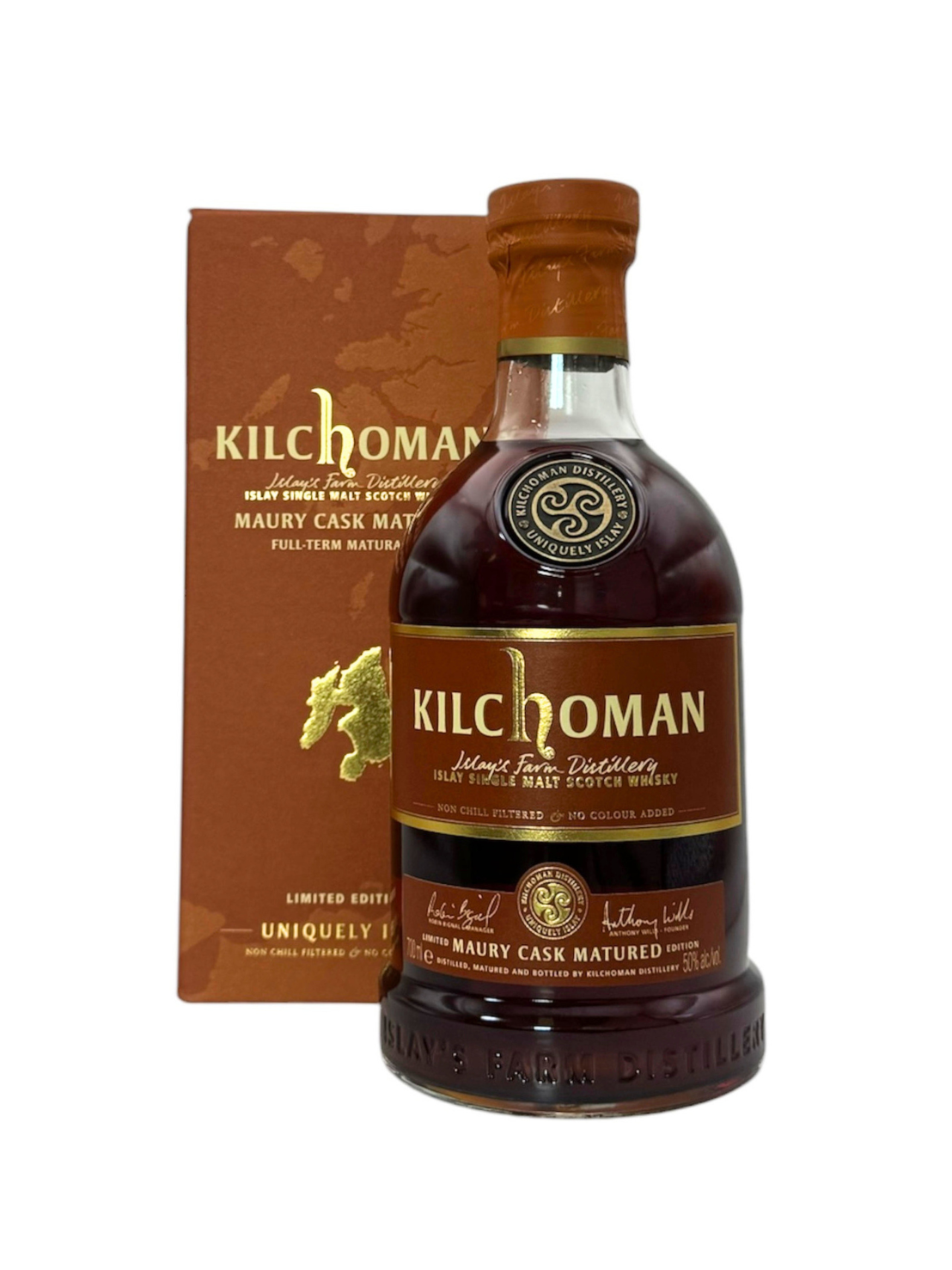 キルホーマン モーリーワインカスク 700ml 50%